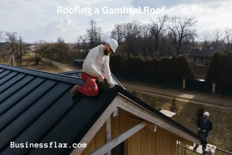 Roofing a Gambrel Roof